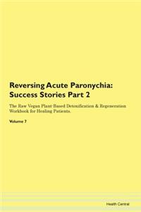 Reversing Acute Paronychia: Success Stor