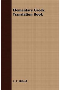 Elementary Greek Translation Book