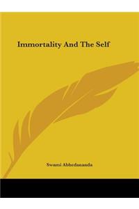 Immortality And The Self