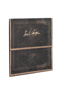 Paperblanks Celebrating Charlie Chaplin Document Folder Wrap Closure