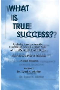 What is True Success?