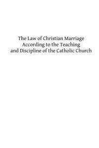 Law of Christian Marriage