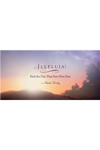 Alleluia! Sunrise Easter Offering Envelope (Pkg of 50): Pkg of 50