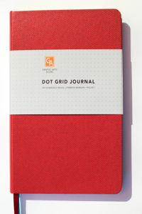 Dot Grid Journal - Cherry
