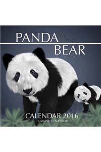 Panda Bear Calendar 2016