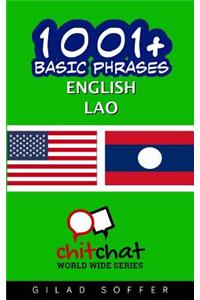 1001+ Basic Phrases English - Lao