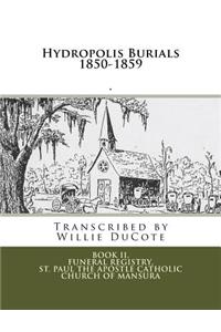 Hydropolis Burials 1850-1859