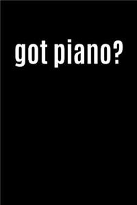 Got piano?