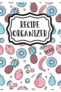 Recipe Organizer Book