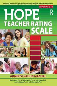 Hope Teacher Rating Scale Kit