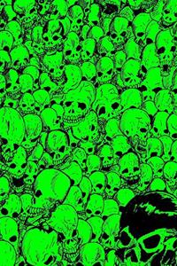 Gathering of Skulls Journal - Green