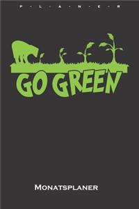 Go green Natur Monatsplaner