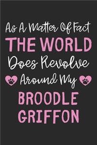 As A Matter Of Fact The World Does Revolve Around My Broodle Griffon