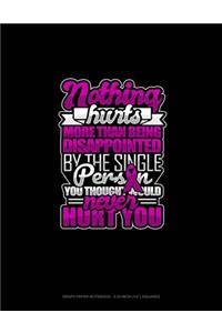 Nothing Hurts More Than Being Disappointed By The Single Person You Thought Would Never Hurt You