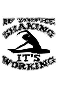 If You're Shaking It's Working