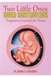 Two Little Ones Under Construction! Pregnancy Journal for Twins