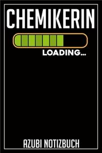 Chemikerin Loading... Azubi Notizbuch