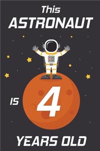 This Astronaut is 4 Years Old