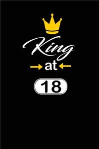 king at 18