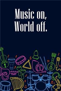 Music on World off