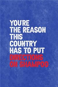 You're The Reason This Country Has To Put Directions On Shampoo