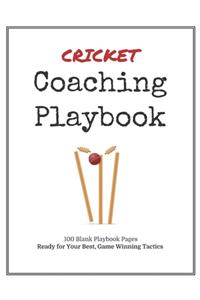 Cricket Coaching Playbook