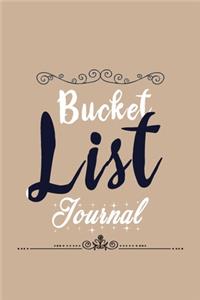 Bucket List Journal