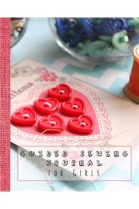 Guided sewing journal for girls
