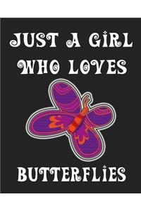 Just A Girl Who Loves Butterflies