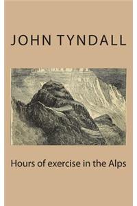 Hours of exercise in the Alps