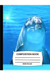 Wide Ruled Composition Book