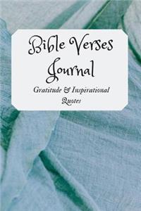 Bible Verses Journal. Gratitude & Inspirational Quotes