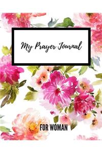 My Prayer Journal for Woman