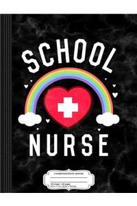 Womens School Nurse Composition Notebook