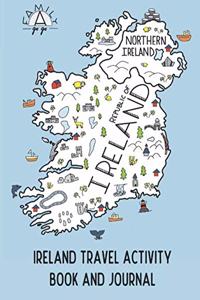 Ireland Travel Activity Book and Journal