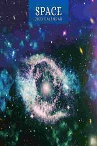 Space 2023 Square Wall Calendar