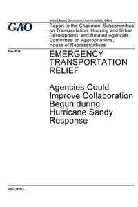 Emergency transportation relief