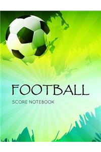 Football Score Notebook