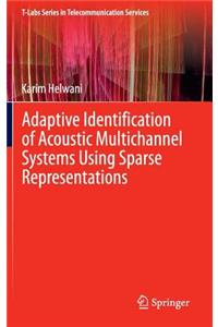 Adaptive Identification of Acoustic Multichannel Systems Using Sparse Representations