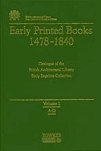 Early Printed Books Catalogue 1478-1840