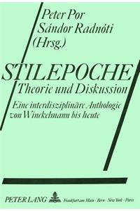 Stilepoche: Theorie Und Diskussion