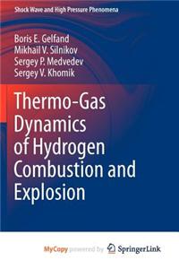 Thermo-Gas Dynamics of Hydrogen Combustion and Explosion