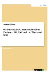 Außenhandel und Außenhandelspolitik Süd-Koreas. Wie Freihandel zu Wohlstand führt