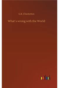 What´s wrong with the World