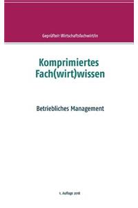 Komprimiertes Fach(wirt)wissen