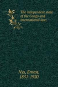 independent state of the Congo and international law