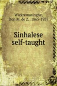 Sinhalese self-taught