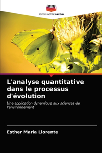 L'analyse quantitative dans le processus d'évolution