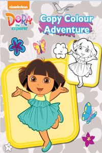 Dora The Explorer Copy Colour Adventure