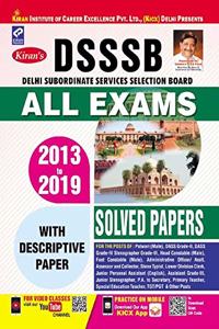Kiran Dsssb All Exams 2013-2019 Solved Papers (English) (2912)